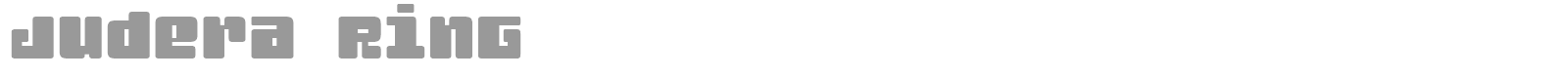 Judera Ring font preview